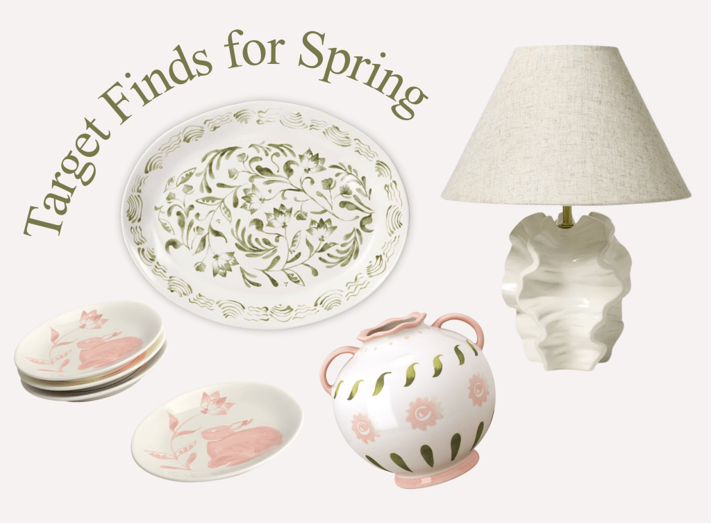 SHOPPING FOR SPRING AT TARGET